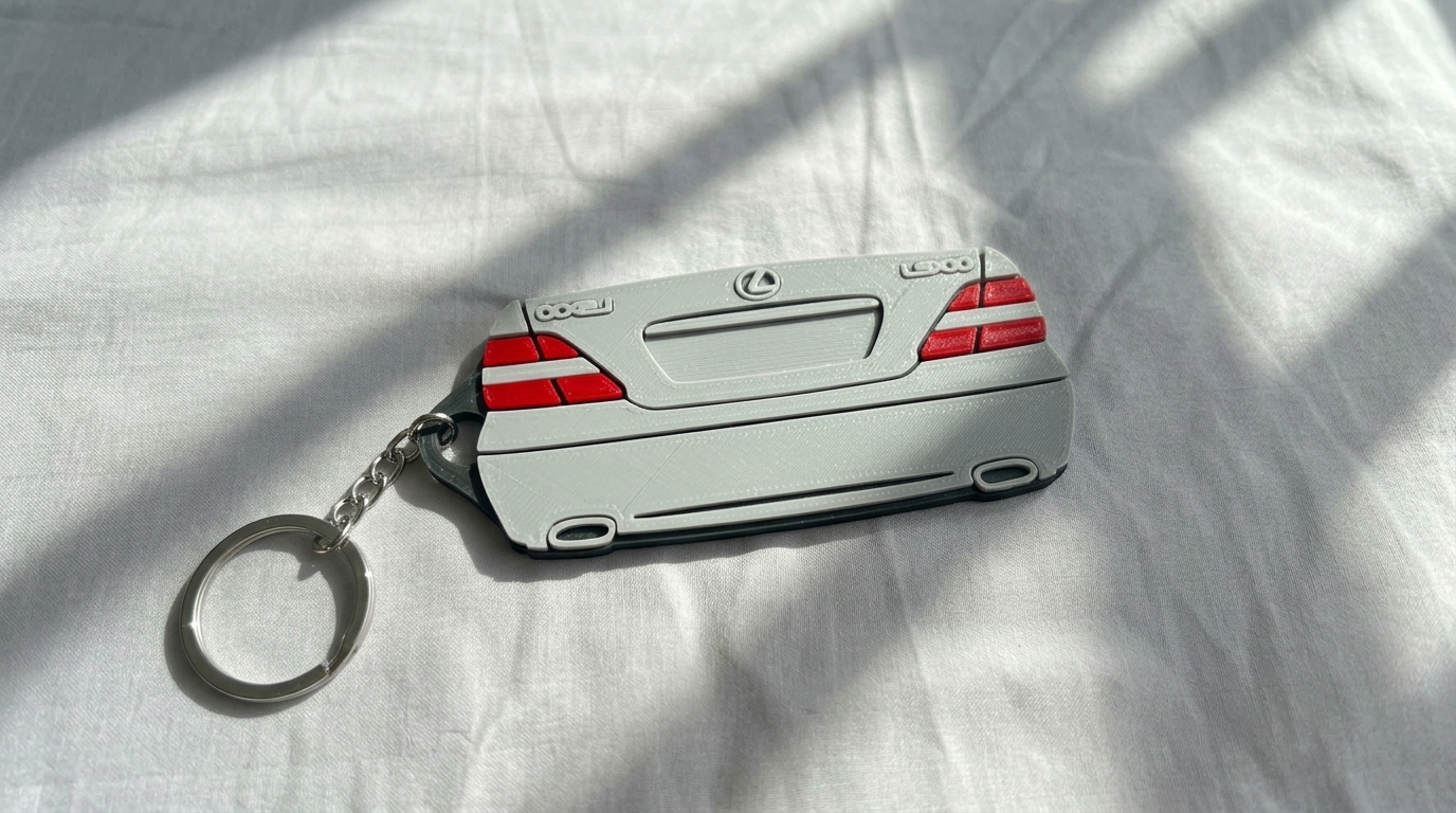 Lexus LS 430 2004 (Back View)